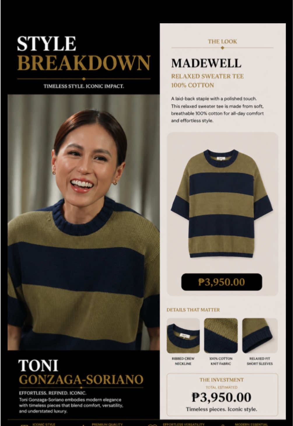 Toni's Look: Toni Talks with Angeline Quinto #tonitalks #tonigonzaga #angelinequinto #OOTD 