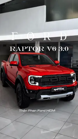 FORD RAPTOR V6 3.0 ĐỎ CAM XE SẴN GIAO NGAY ƯU ĐÃI #ford #fordraptor #raptorv6 