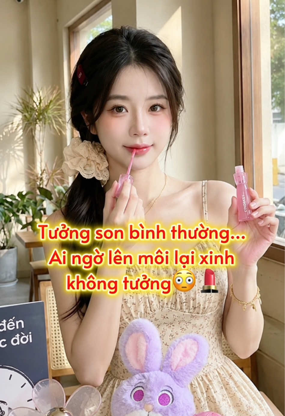 Son Colorkey môi mềm căng bóng rạng ngời #sonmoi #sondep #makeup #colorkey #flypシ 