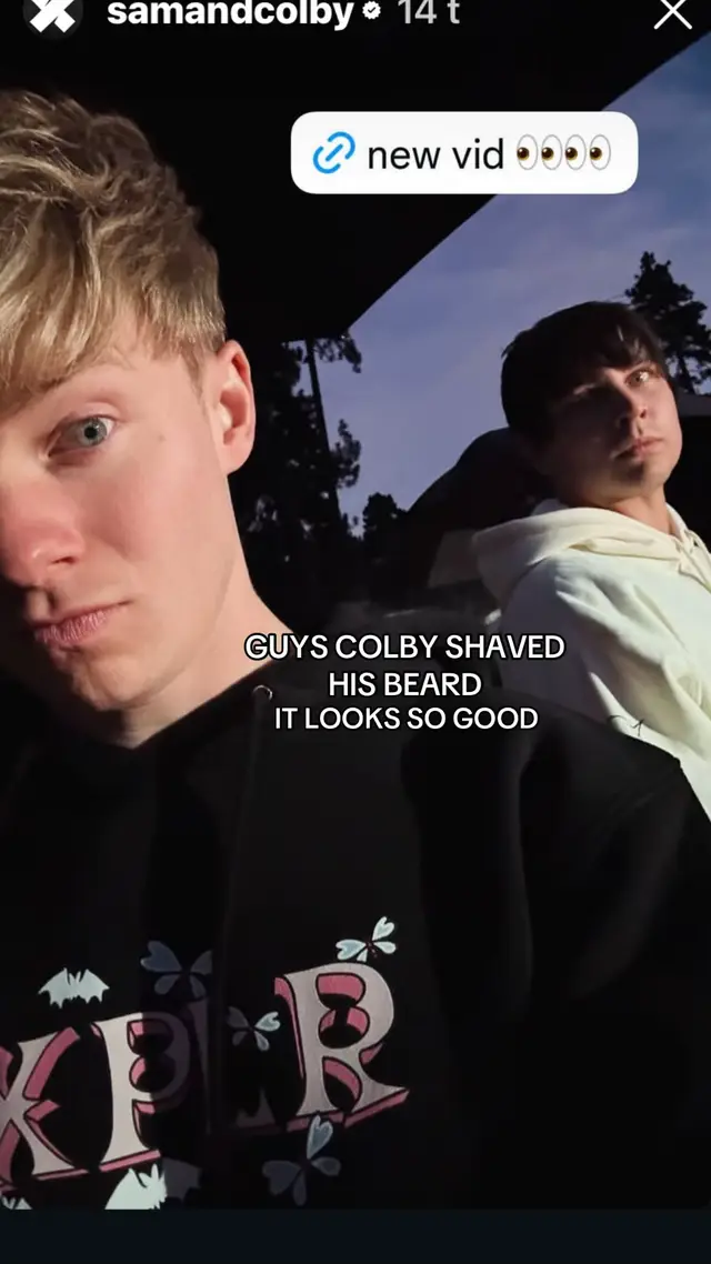 OH MY GOSH IT LOOKS SO GOODD!!#samandcolby #fyp #xplr @Sam Golbach @Colby Brock @Sam and Colby 