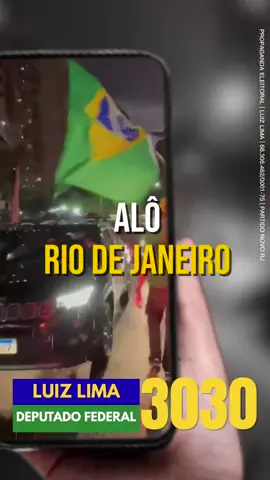 COMEÇOU! É 3030! 📣 🇧🇷 Agora é oficial. É hora de colocar o Rio de Janeiro em movimento, ocupar as ruas e fazer a nossa voz chegar cada vez mais longe. Começamos essa campanha com energia lá no alto, coragem e vontade de mudar e lutar. E se tem uma coisa que ninguém vai esquecer a partir de hoje é o número: 3030! LUIZ LIMA É 3030! 🎶🔥 Essa campanha vai ter rua. Vai ter voz. Vai ter coragem. Vai ter muita disposição. E, principalmente, vai ter gente que acredita que o Rio pode mudar! É O RIO! É O BRASIL! É LUIZ LIMA! É 3030! 🇧🇷 #LuizLima3030 #3030 #LuizLima #DeputadoFederal