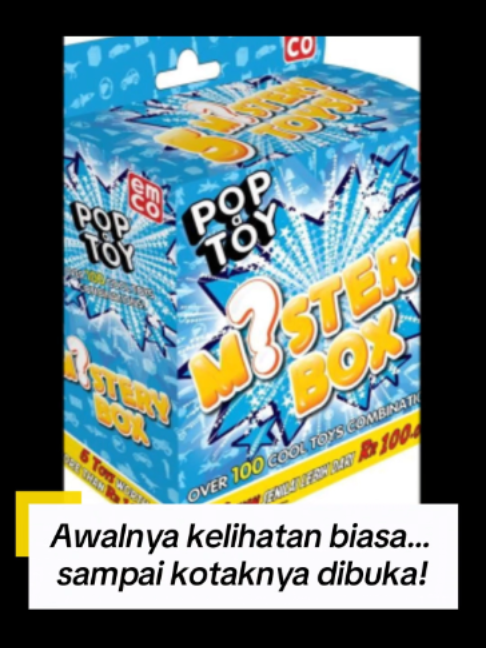 Isi Mystery Box Mainan Ini Ternyata Bikin Kaget! #poptoy