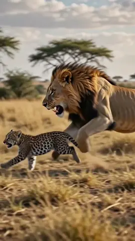 The Lion that refused to eat. 