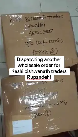 Dispatching another wholesale order for  Kashi bishwanath traders  Rupandehi#zuwacosmetics #zuwacosmeticsproducts #Zuwacosmetics 