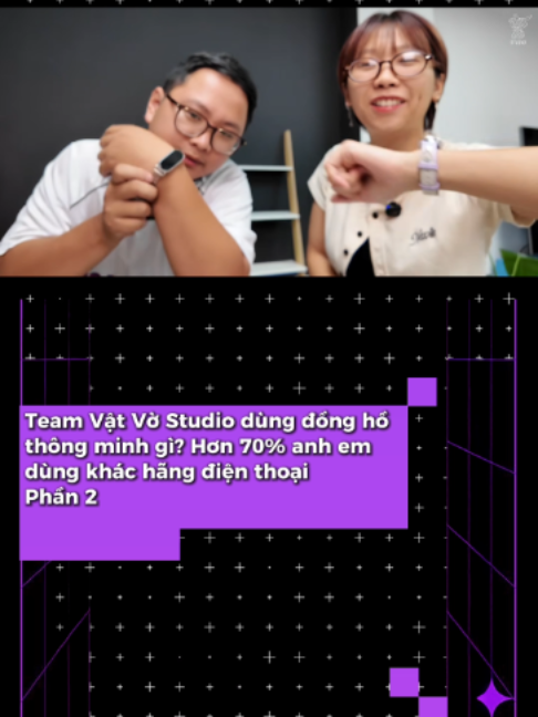 Team Vật Vờ Studio dùng đồng hồ thông minh gì? Hơn 70% anh em dùng khác hãng điện thoại Phần 2  #vatvostudio #vatvostudioreview #smartwatch #smartband