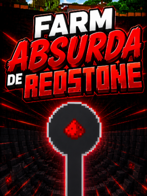 A Farm de Redstone Mais Absurda! #fyp #f #Minecraft