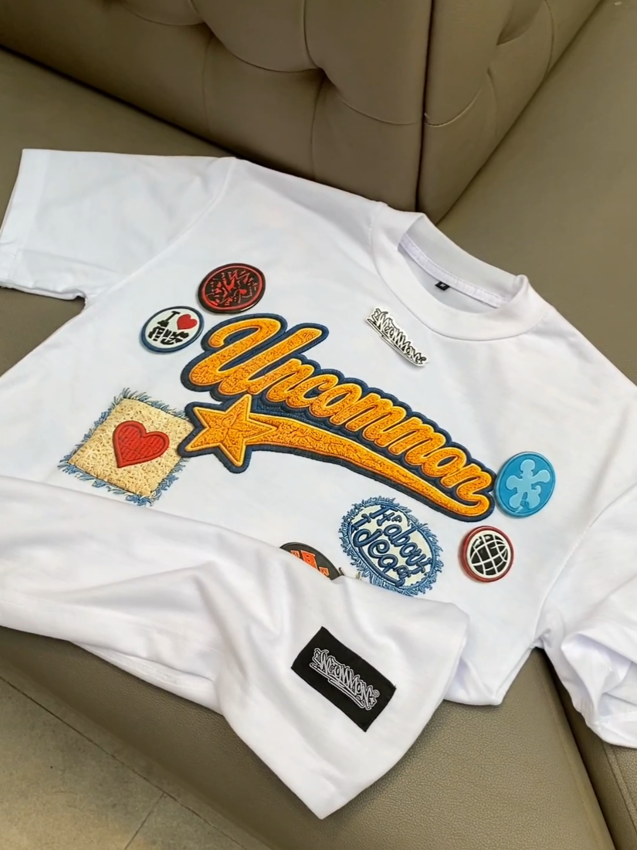 #GraphicTshirt#Uncommonofficial2020#StreetwearDaily#WhiteTshirt#GRAPHICDESIGN@UncommoN Official @UNCOMMON PLAINS 