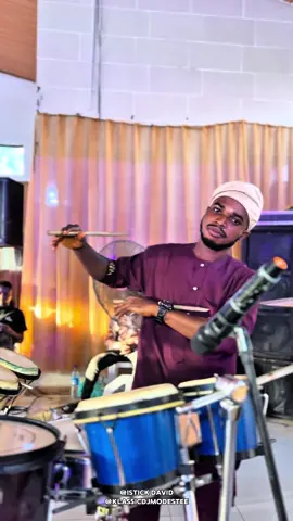 Weekend vibes with @Klassicdjmodestee  🎥 @director_sodict  #istickdavid #drums #partyideas #viral #tiktok 