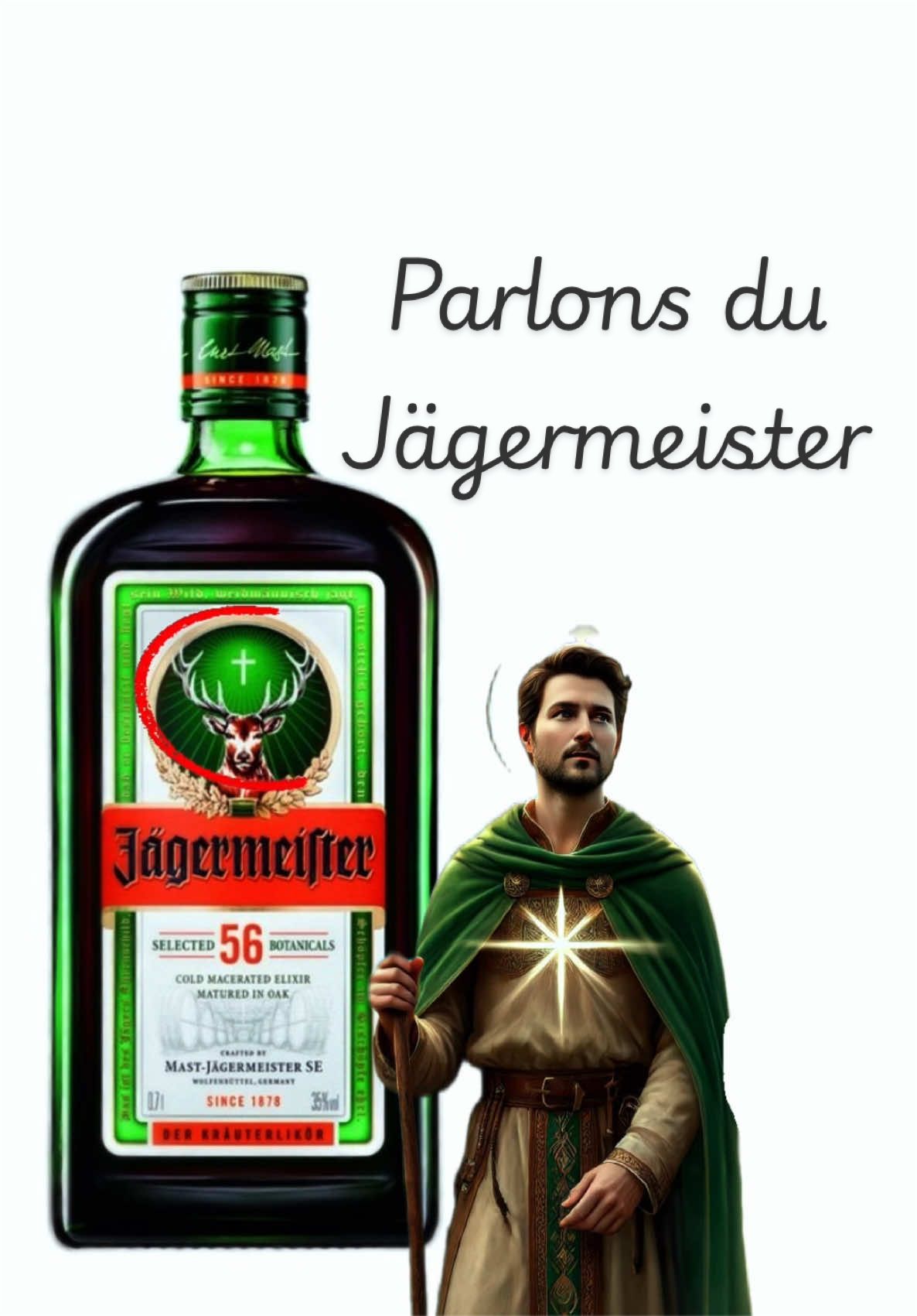 Réponse à @Deen🇧🇯🇫🇷🇬🇫  🇧🇯Le Jägermeister, ce n’est pas juste un shooter bien glacé. 🇩🇪 Créé en 1934 par Kurt Mast, il est élaboré avec 56 ingrédients naturels et sa recette est toujours gardée secrète. Et non, il n’y a pas de sang de cerf dedans ! 🦌 Tu connaissais son histoire ? #Jagermeister #benintiktok🇧🇯 #Cocktail #Spiritueux #CultureAlcool   