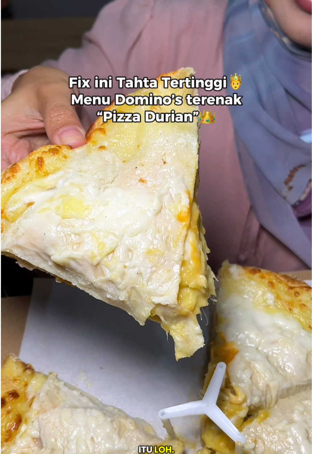 Kalo ke Domino’s Pizza cobain Pizza Durian nya deh, enak banget loh. Belinya di Tag Lokasi lbh hemat #lahapbrandpilihan #dominospizza #dominospizzapromotiktok #promodominospizza #dominospizzakarangsatria 