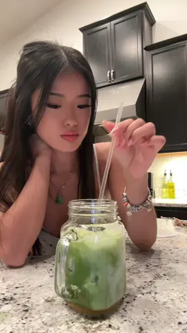 Day 1 of matcha latte making! Y’all gonna fry me in the comments😭Taste was decent, any advice or tips would be helpful