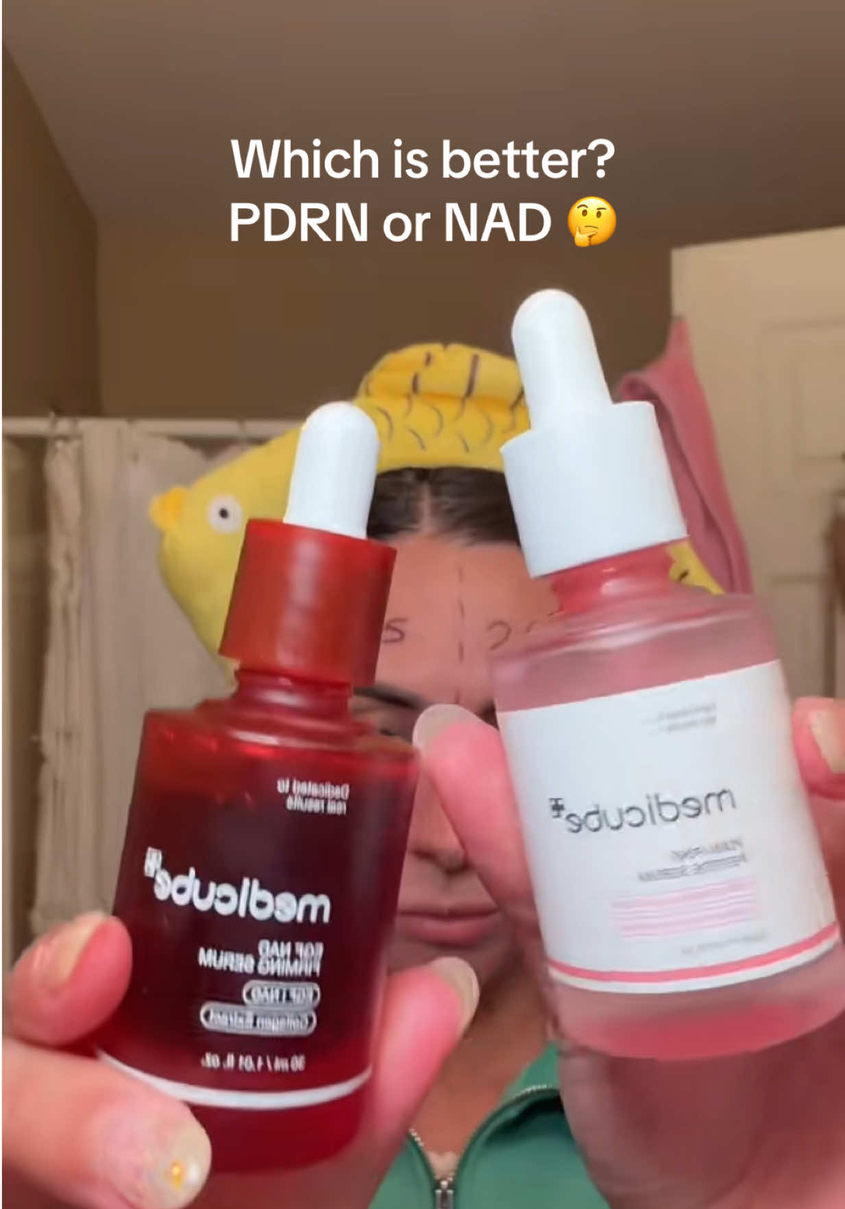 NAD or PDRN ?? Which is better #medicube #nad #skincareover30 #pdrn 