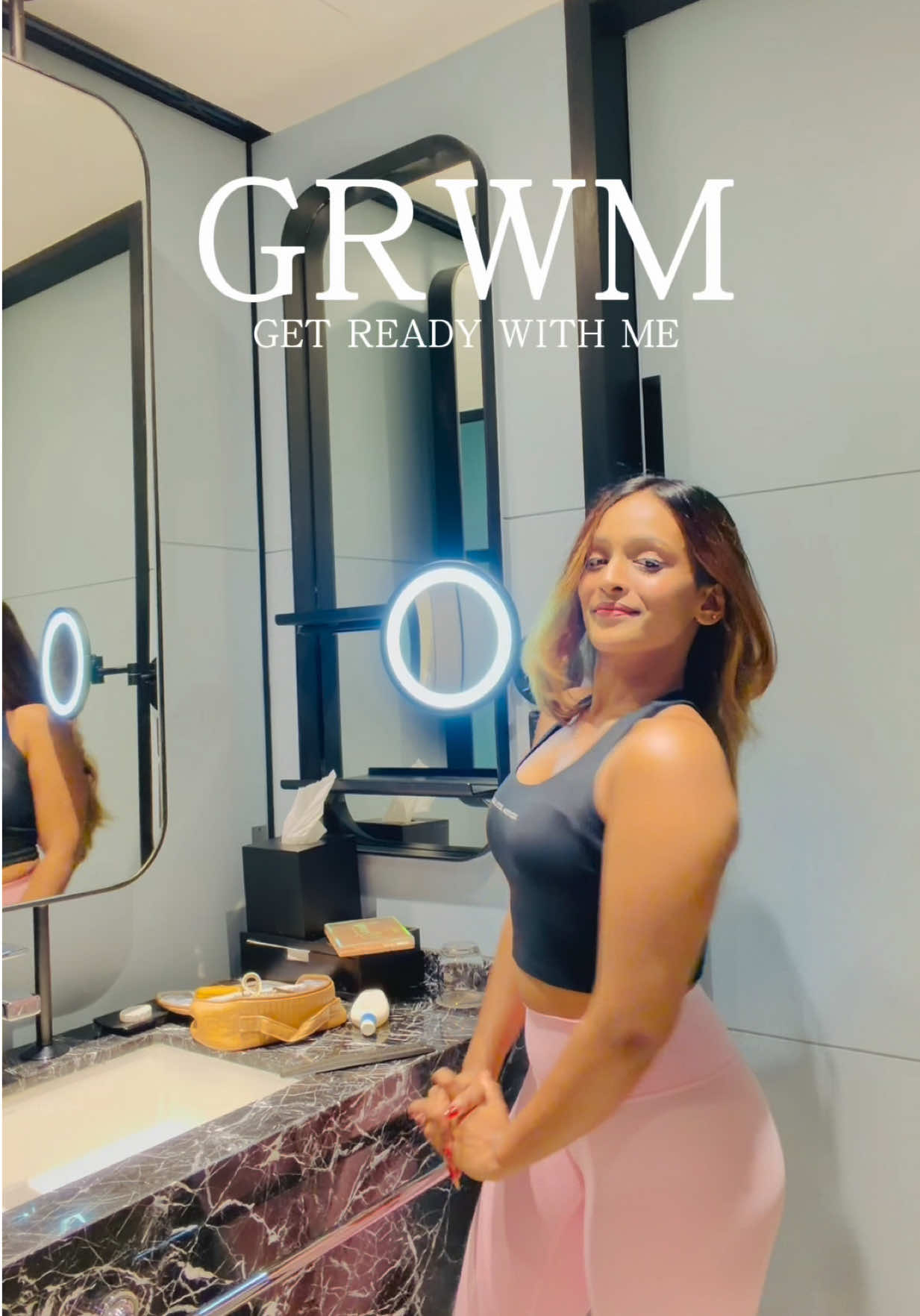 Get ready with me 🎀 #getready #girls #gym #creatorsearchinsight #onemillionaudition 