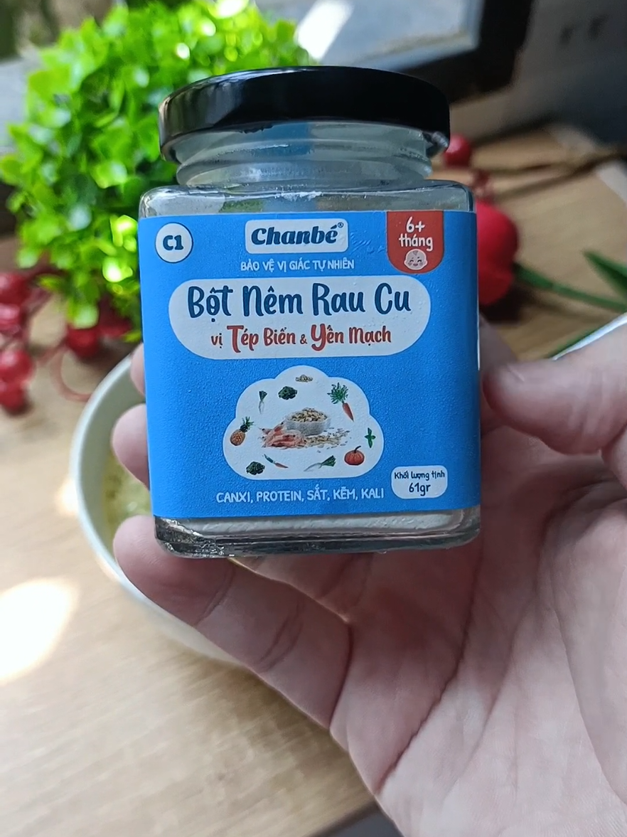 Bột nêm ăn dặm cho bé từ 6 tháng tuổi. #megaudau19 #botnemandam #andam #andamcungbe #mevabe 