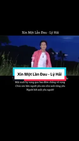 Xin Một Lần Đau - Lý Hải #xinmotlandau #lyhai #onlainhacxua8x9x #xuhuong #nhachaymoingay 