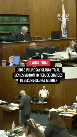 After the prosecution rested in the Lindsay Clancy trial, Judge Sullivan heard arguments from her defense attorney Kevin Reddington, who asked the judge to find Clancy not guilty or reduce the charges from premeditated first-degree murder to second-degree murder. Reddington argued that Clancy was 