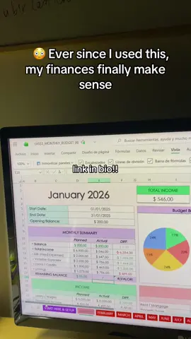 💸 I finally stopped wondering where my money goes every month. This budget planner makes it easy to organize your income, expenses, bills, and savings goals, so you can stay in control and make real progress toward what you’re saving for. 💰 Track your spending 📊 Plan your budget 🎯 Stay focused on your savings goals 👉 Link in bio. #budgetplanner #Budgeting #savingmoney #moneygoals #PersonalFinance 
