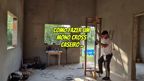 Como fazer um mono cross gastando pouco...qualquer duvida estarei respondendo. curte e me segue para parte 3😁#treinoemcasa #monocross #academiaemcasa 