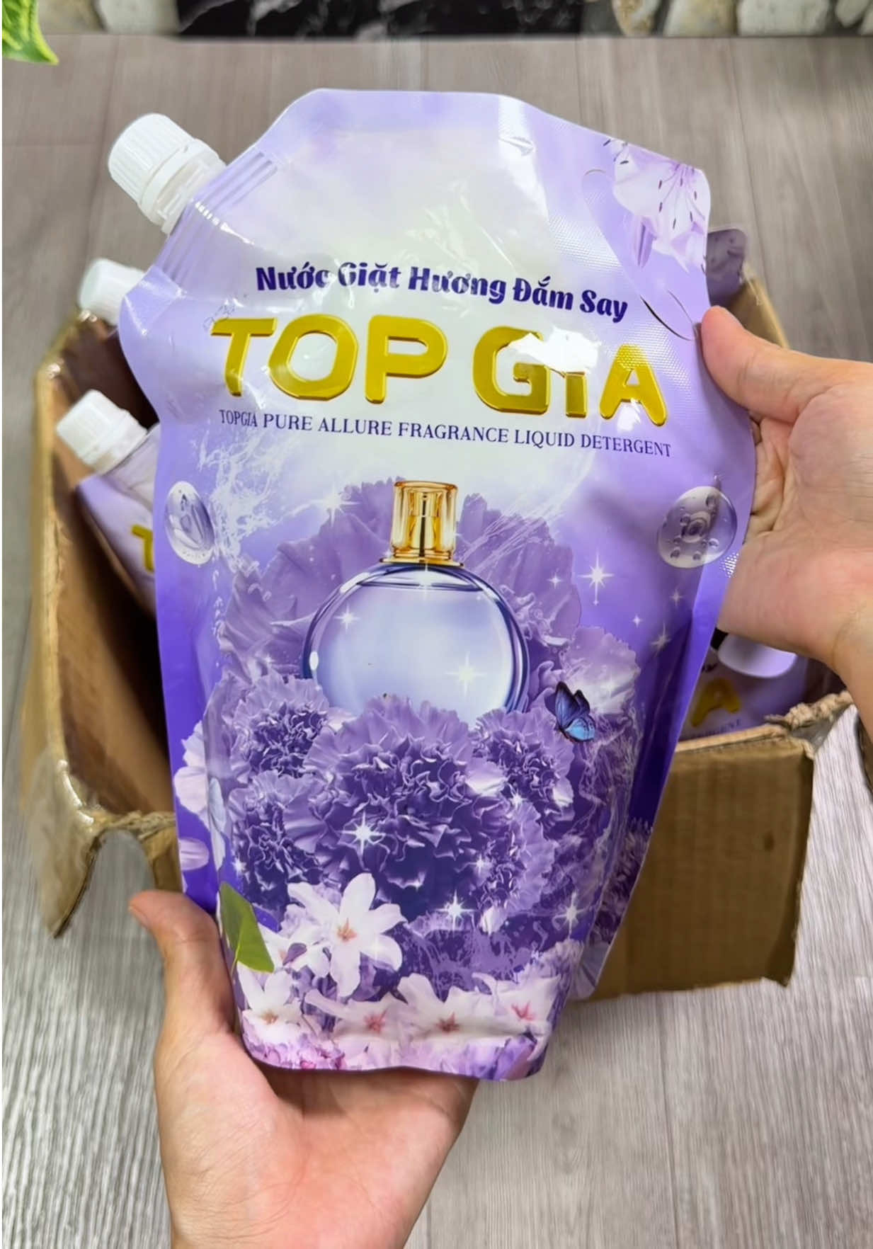 Nước giặt topgia hương levender thơm đắm say #nuocgiat #nuocgiatxa #nuocgiattopgia #nuocgiat2in1 #nhadaily90 