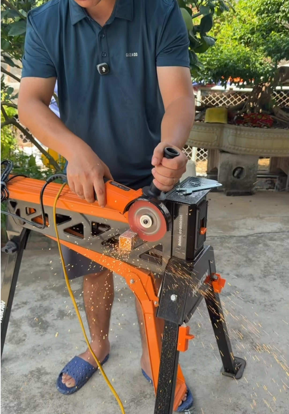 Mã máy mài chính hãng Hukan 850w tốc 11000vong động cơ lõi đồng #maymaigoc #maymaidien #maymaidienhukan #taohukan #muataitiktok 