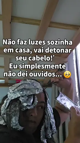 Me mandaram não fazer luzes sozinha… e o resultado foi esse absurdo! ✨ O que acharam dessa versatilidade? ❤️
