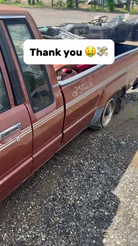 To whoever scrapped this truck…. #junkyard #ebay #reseller #carparts #resellercommunity 