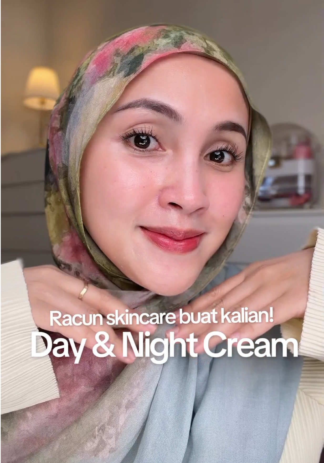 kunci kulit sehat dan glowing pake duo combo pagi & malem ini hasilnya gongg bgtt✨ #antiaging #toneupcream 