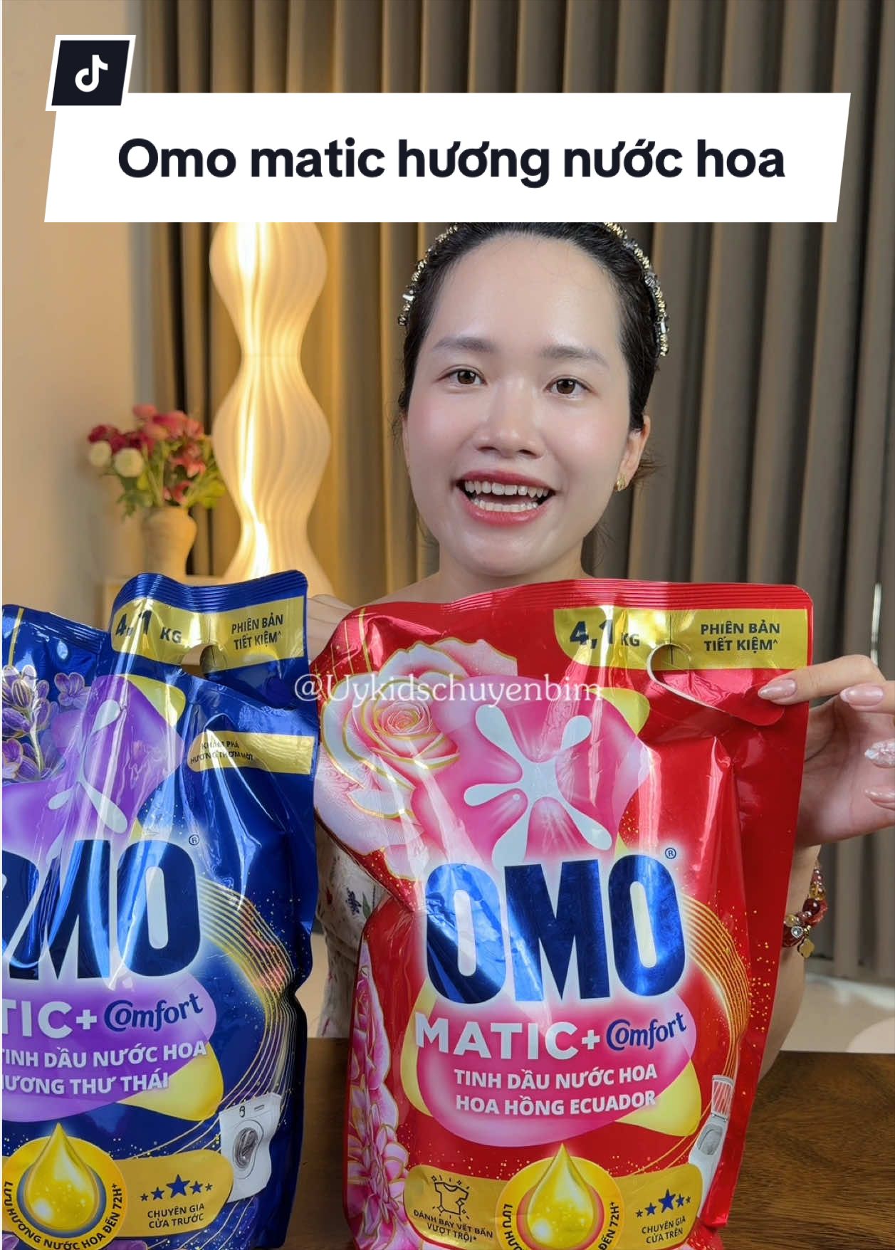 Chị em mê quần áo thơm thì xem Omo Matic nè#omo #omomatic #nuocgiat #giatxa #omomatic