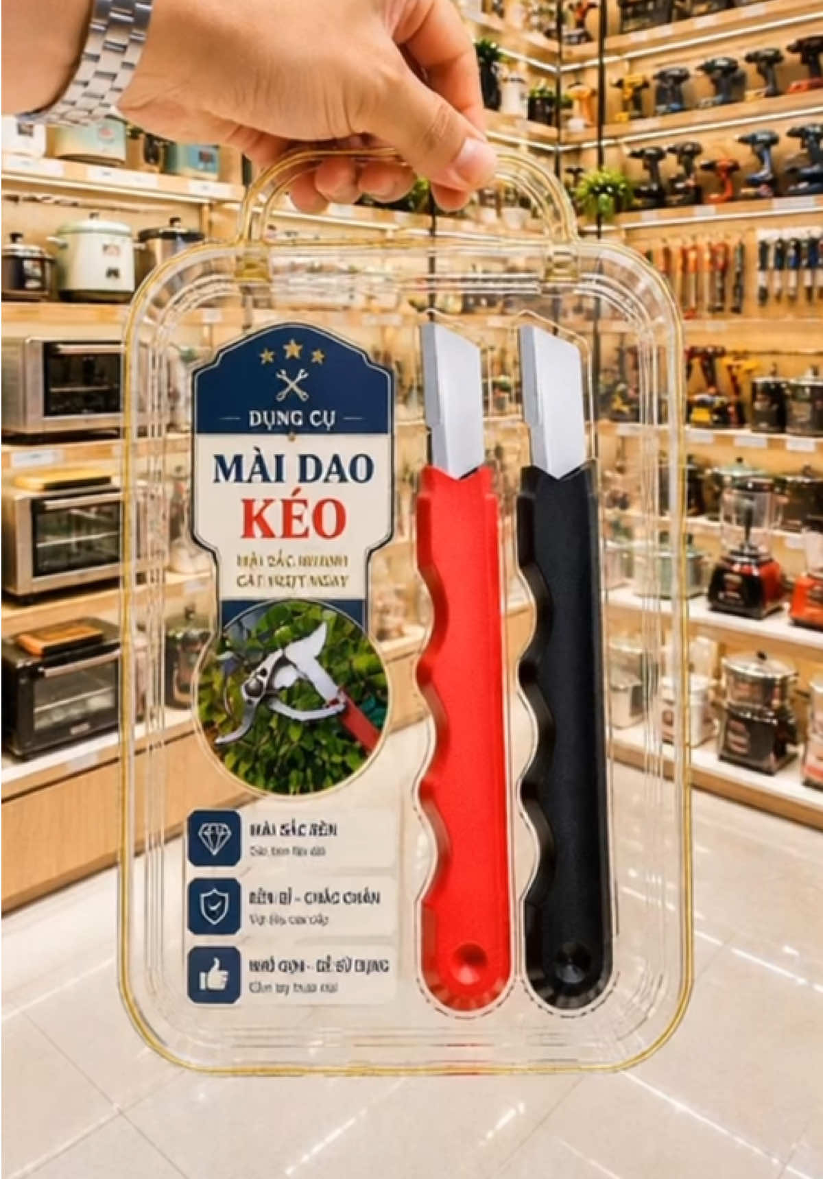 Dụng cụ mài dao kéo đa năng #dungcumaidao #caymaidao #maidao #dungcunhabep #giadungtienich 