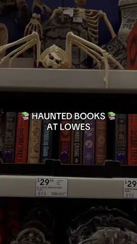 LOVE these!! 📕 📚 @Lowe’s #lowes #halloween #BookTok #booktokfyp #alternativegirl 
