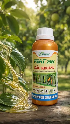 “Nhện đỏ, bọ trĩ, sâu hại cứ bám lá, phá đọt… xử lý hoài mà vườn vẫn chưa yên? Từ nhện đỏ, bọ trĩ đến sâu tơ, sâu cuốn lá, sâu khoang… đều có thể làm cây suy nhanh khi mật số tăng cao. Đây là FST 25EC – dầu khoáng, giải pháp hỗ trợ quản lý nhiều nhóm sâu và nhện hại trên cây trồng. Công thức trên nhãn gồm Petroleum Oil 24,8% kết hợp Abamectin 0,2%. Khi sử dụng đúng hướng dẫn, dung dịch được phun phủ trên tán lá, hỗ trợ tiếp cận những vị trí sâu hại thường ẩn nấp. Quản lý sâu hại đúng thời điểm giúp bảo vệ lá, đọt và duy trì bộ tán khỏe cho cây. FST 25EC – hỗ trợ quản lý nhện, sâu và bọ trĩ trên cây trồng. Bà con nhớ sử dụng đúng đối tượng, đúng liều lượng và hướng dẫn trên nhãn để đạt hiệu quả tốt nhất.” #vtnnantruongthinh 