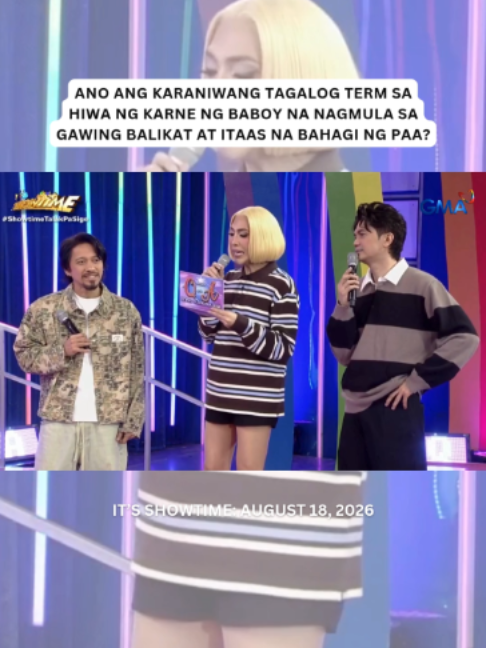 Alam n'yo ba ang sagot dito? #ItsShowtime #Highlights #gmanetwork #kapuso #fyp #MissQandA #ViceGanda #VhongNavarro #JhongHilario