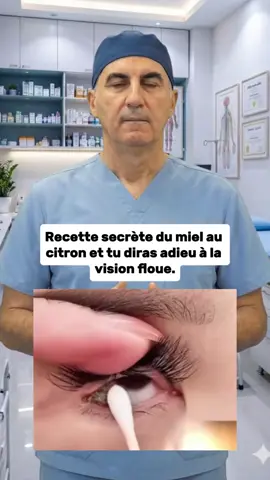 Recette secrète du miel au citron et tu diras adieu à la vision floue. #sante #santé #santénaturelle #france 