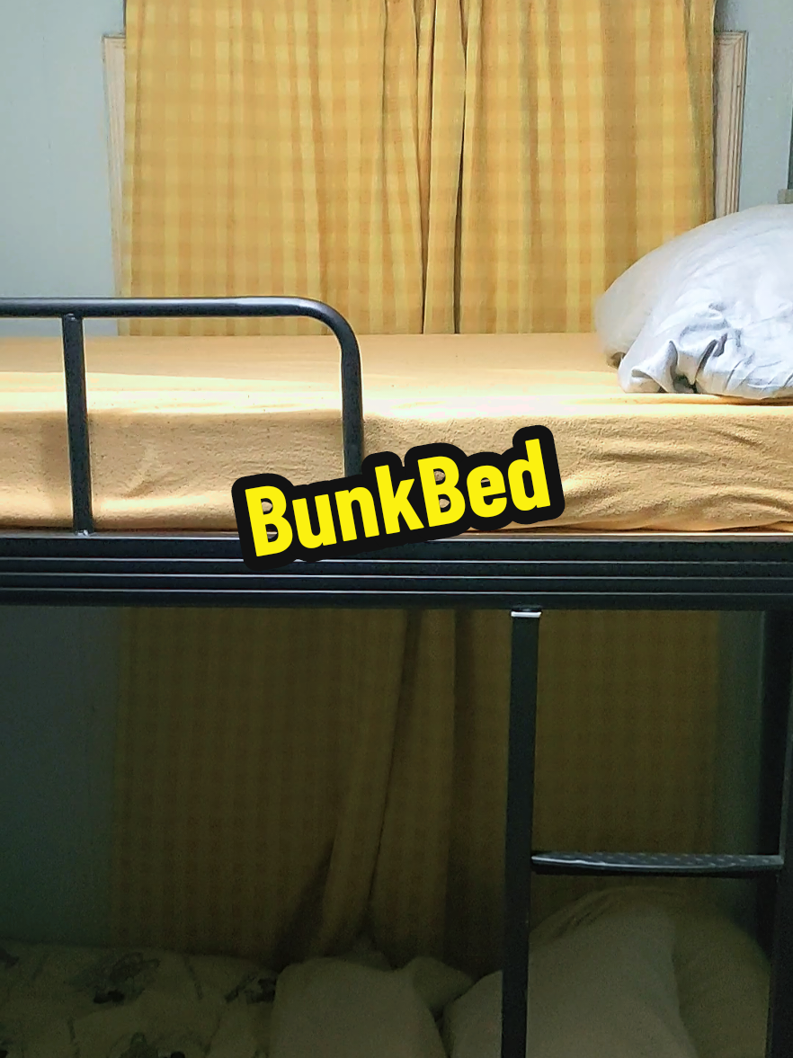 Bunk Bed for the kids room, boarding house bed, transient houses, minimal room space.get yours now and sleep well😁 #bed #bunkbed #doublebed #fyp #roomdecor 