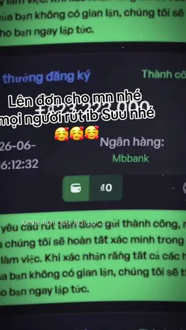 Uy tín tạo nên thương hiệu, cảm ơn mn rất nhiều vì đã tin tưởng e nhé#ruttienwealthrise #xuhuong 