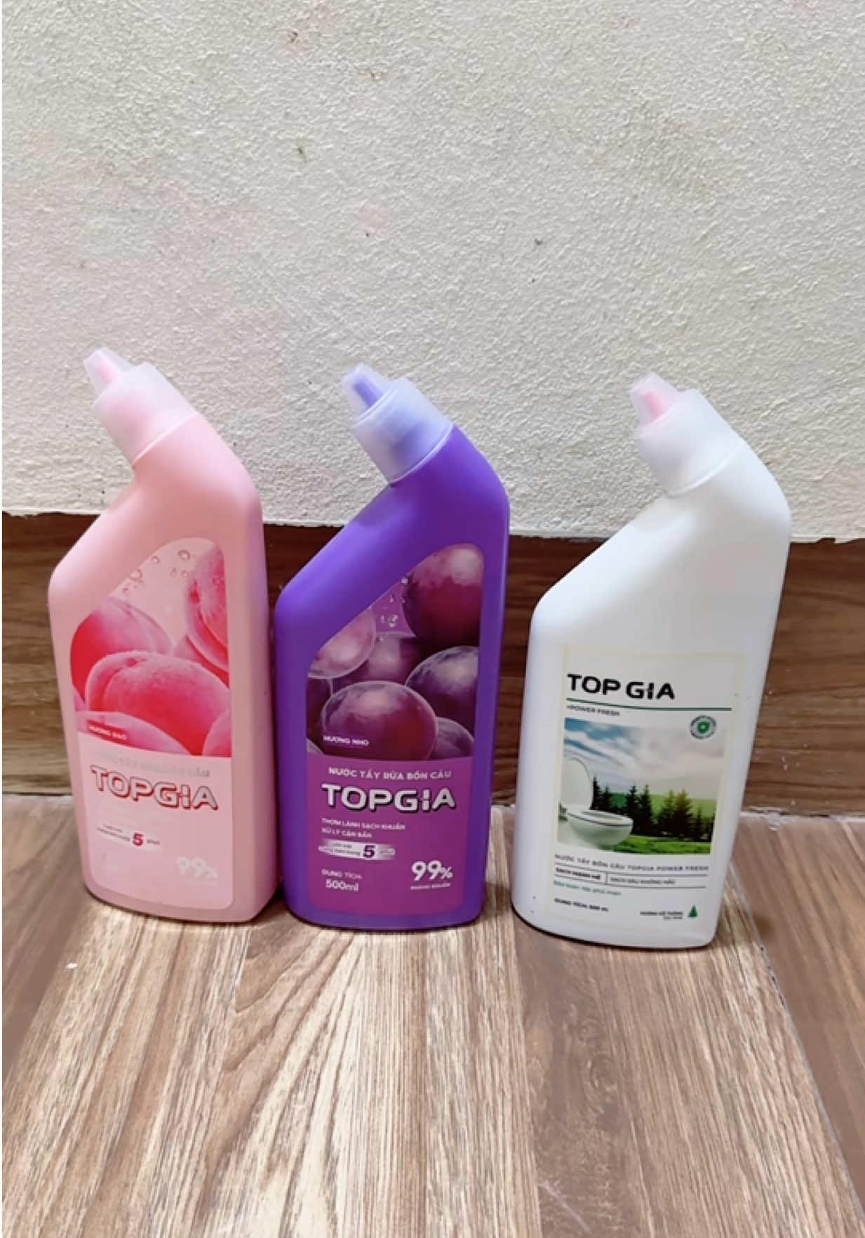 Combo 3 Chai Nước Tẩy Bồn Cầu TOPGIA Sạch Khuẩn Sạch Bẩn#hot #thinhhanhtiktok #thinhhanhxuhuong #lênxuhướng #xuhuongtiktok 
