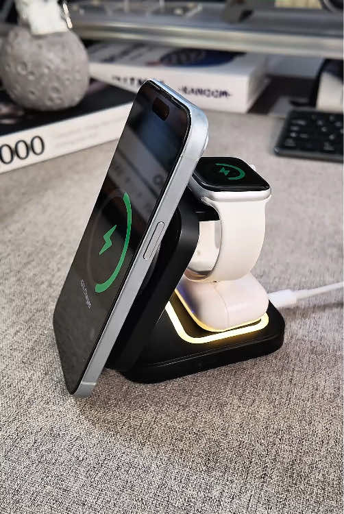 The Charging Station Every Apple Girl Needs 👀🔋 #TikTokShop #TikTokshopbacktoschool #TechTok #iPhoneAccessories #MagSafe  