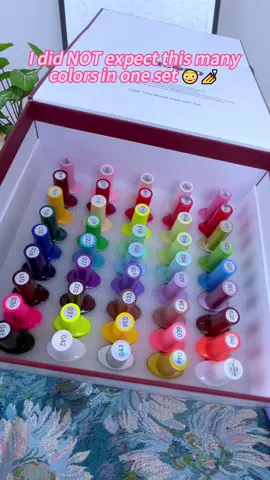 Look at these shades! There are so many colors to choose from🎨❤️‍🔥🎀#NailTok #GelNails #NailKit #NailArt #shopfinds 