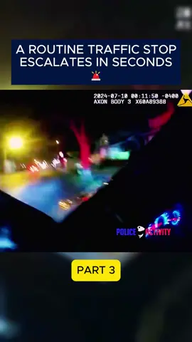 A ROUTINE TRAFFIC STOP ESCALATES IN SECONDS