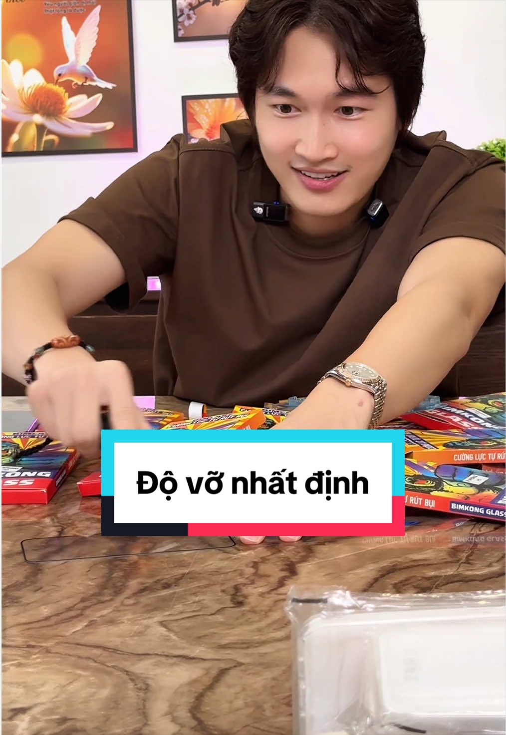 Phải có 1 độ vỡ nhất định #kinhcuongluc #kinhcuongluciphone #dogiadung #tikhub 