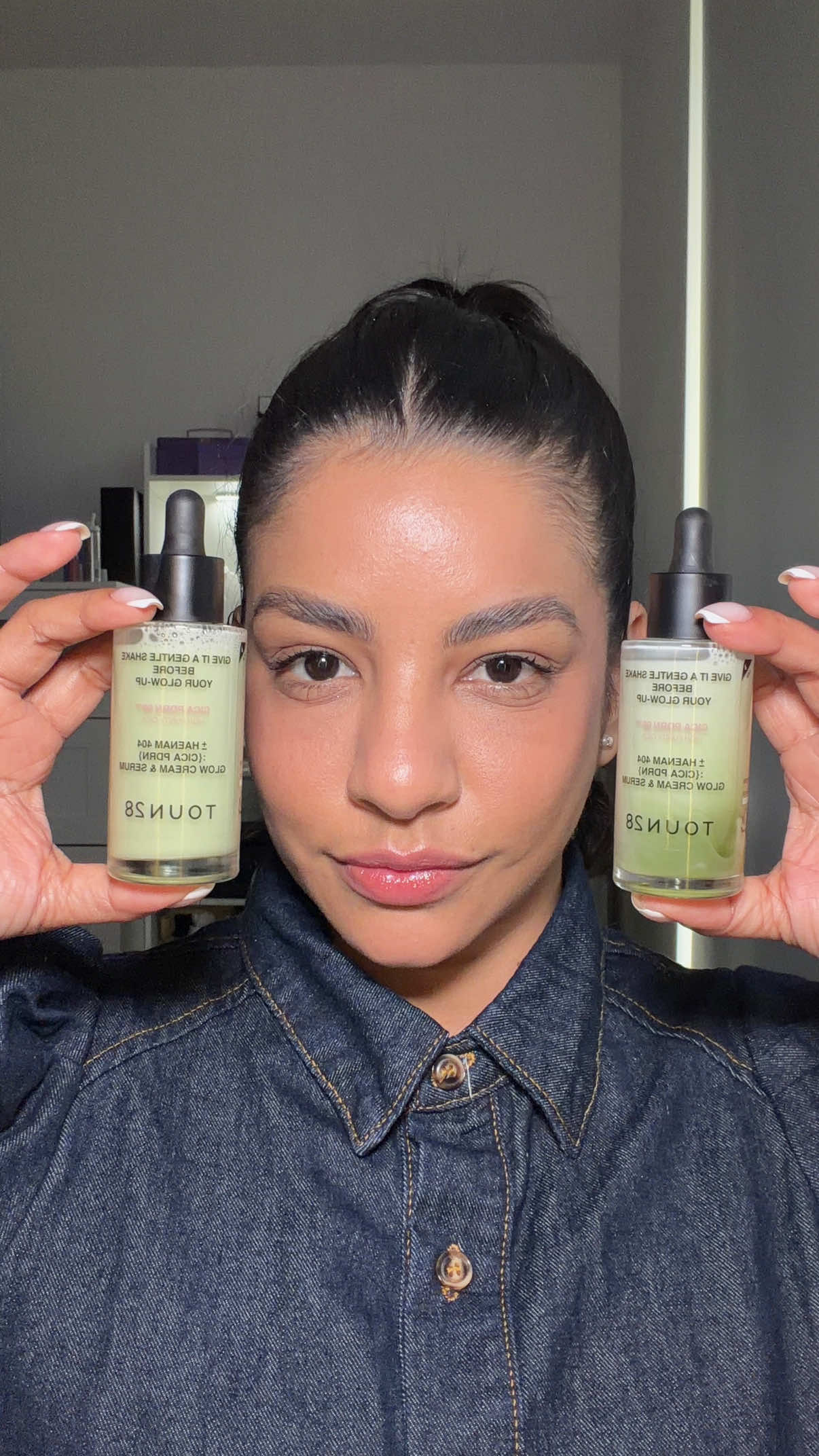 @TOUN28 #toun28 #koreanskincare #matchaserum #glassskin #glowcreamandserum 