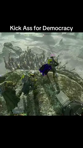 Helldivers! Witness the Bro @MauMau take out a Group of Crushers with his Hellbomb Backpack! #helldivers2 #helldivers2gameplay #helldivers2tips #helldivers2clips #helldivers2meme 