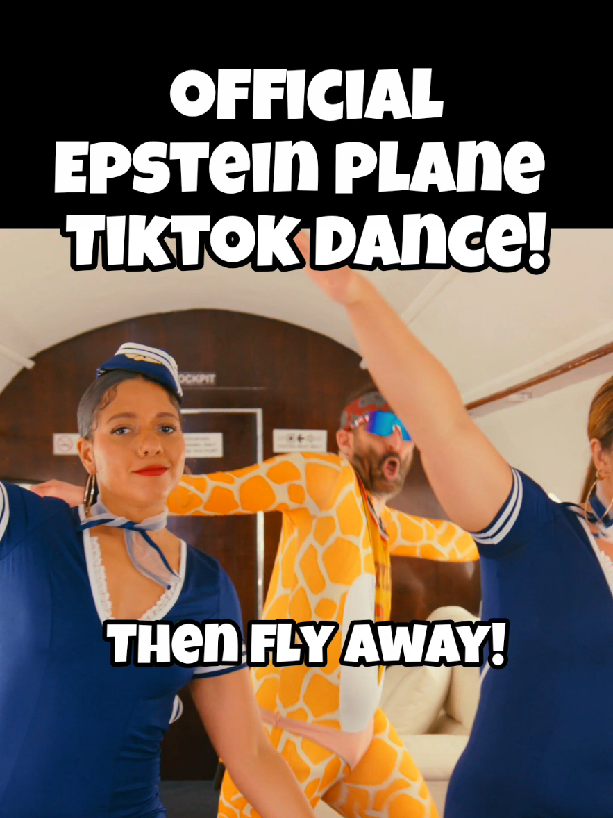 The Official Epstein Plane TikTok Dance! #TikTokDance 