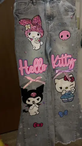 #hellokitty #kuromi #pink #bedazzled #fyp 