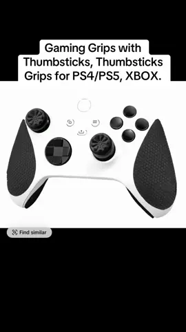 Gaming Grips with Thumbsticks, Thumbsticks Grips for PS4/PS5, XBOX, Professional Thumb Grips Joystick Cap Analog Stick Cover, Thumbsticks - 1 High-Rise & 1 Mid-Rise PS5/4 #fyp #GTA6 #Gaming #GrandTheftAuto #GTA5 