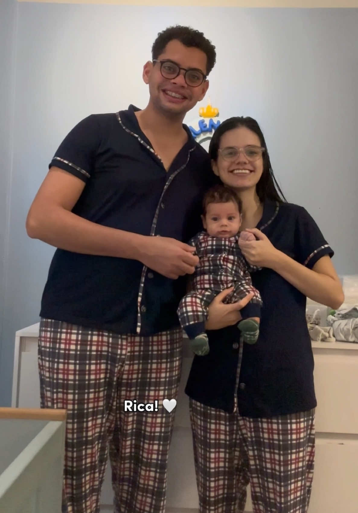 Minha maior riqueza ❤️ . #casal #familia #fyp #bebe 