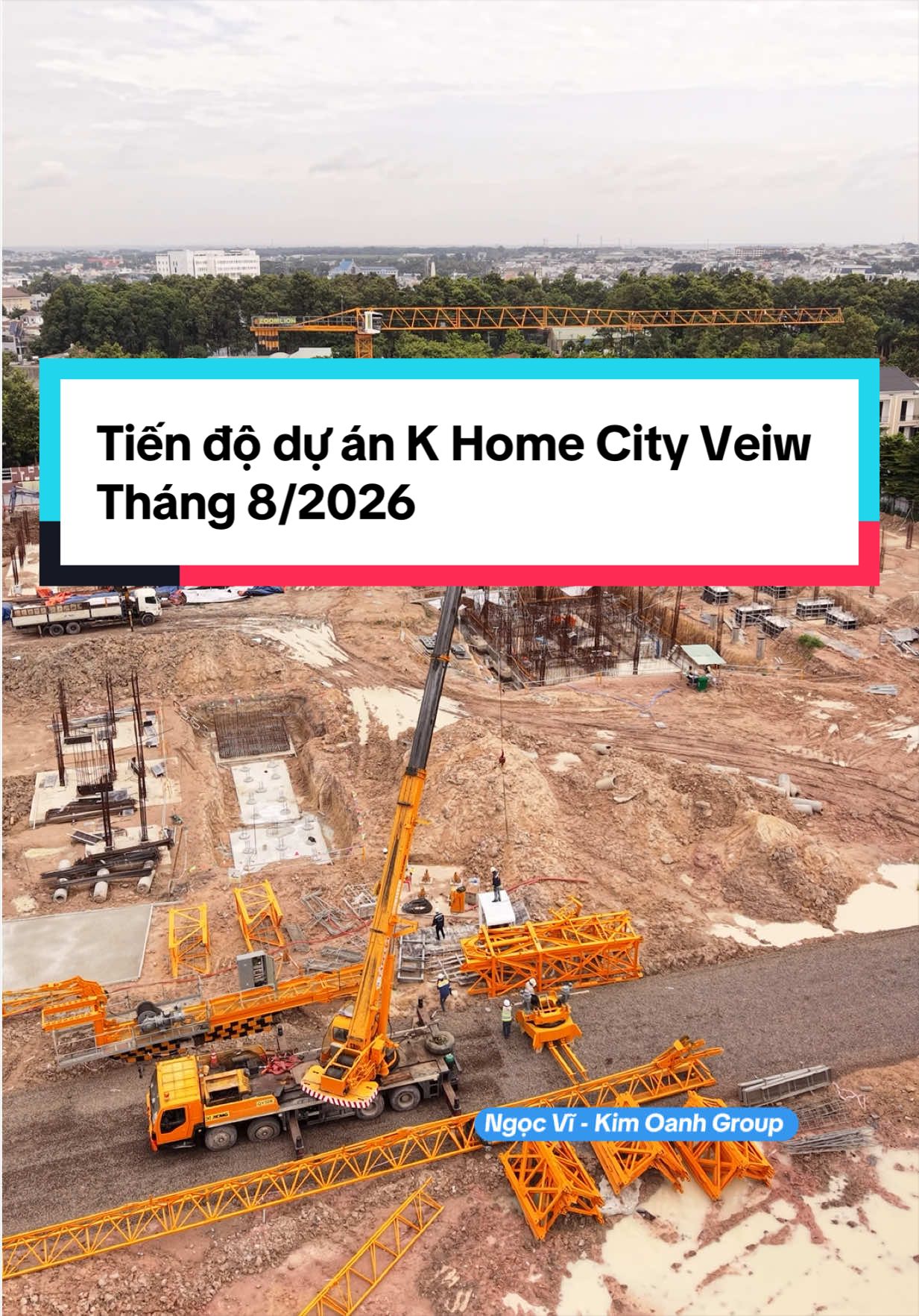 Cập nhật tiến độ dự án Nhà Ở Xã Hội K Home City View tháng 8/2026  #khomecityview  #noxhbienhoa  #noxhdongnai  #noxh 