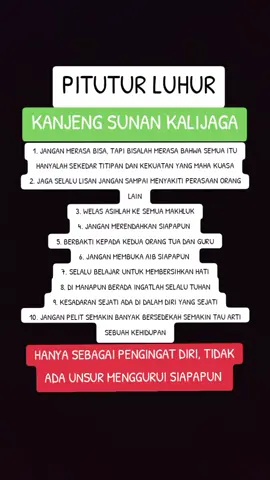 #wejangan #kanjengsunankalijaga #pituturluhur #wejanganpituturluhur #kesadaran 