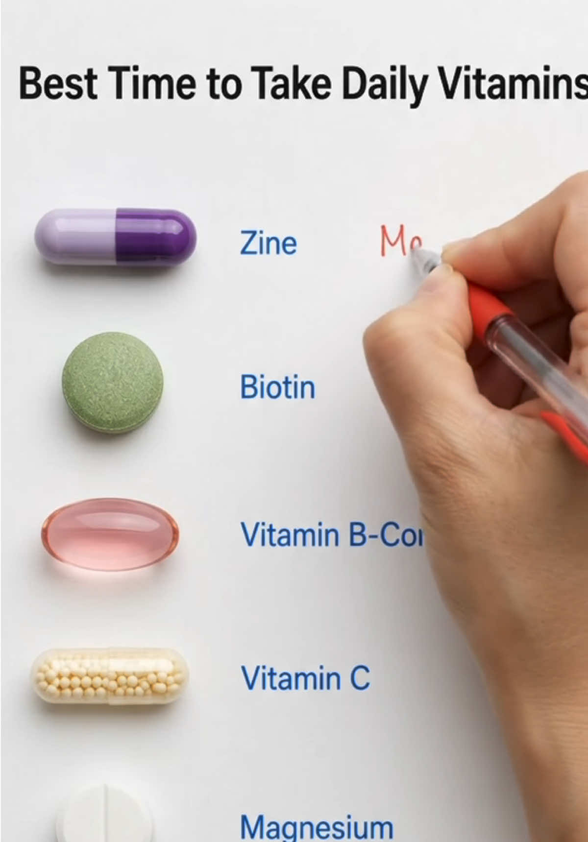 Are these in your daily vitamin stack? Ever considered trying NMN? ⚠️ Not medical advice. Just sharing daily nutrition tips for educational purposes. Always do your own research!  #Fitness #supplementstack #nmn #dailyvitamins #nmnsupplement 
