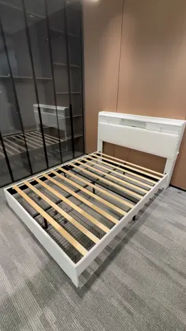 Want a beautiful bed AND extra storage? Look no further🫶 #bedframe #renterfriendly #furniture #homemakeover #bedroomupgrade 